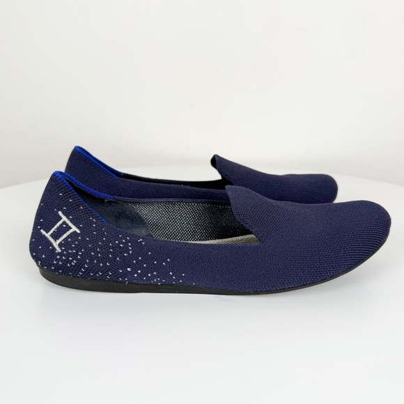 Rothy’s The Gemini loafers Zodiac in Navy - Picture 1 of 14